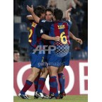 Barcelona 2002-2004 Xavi #6 Homekit Nameset Printing